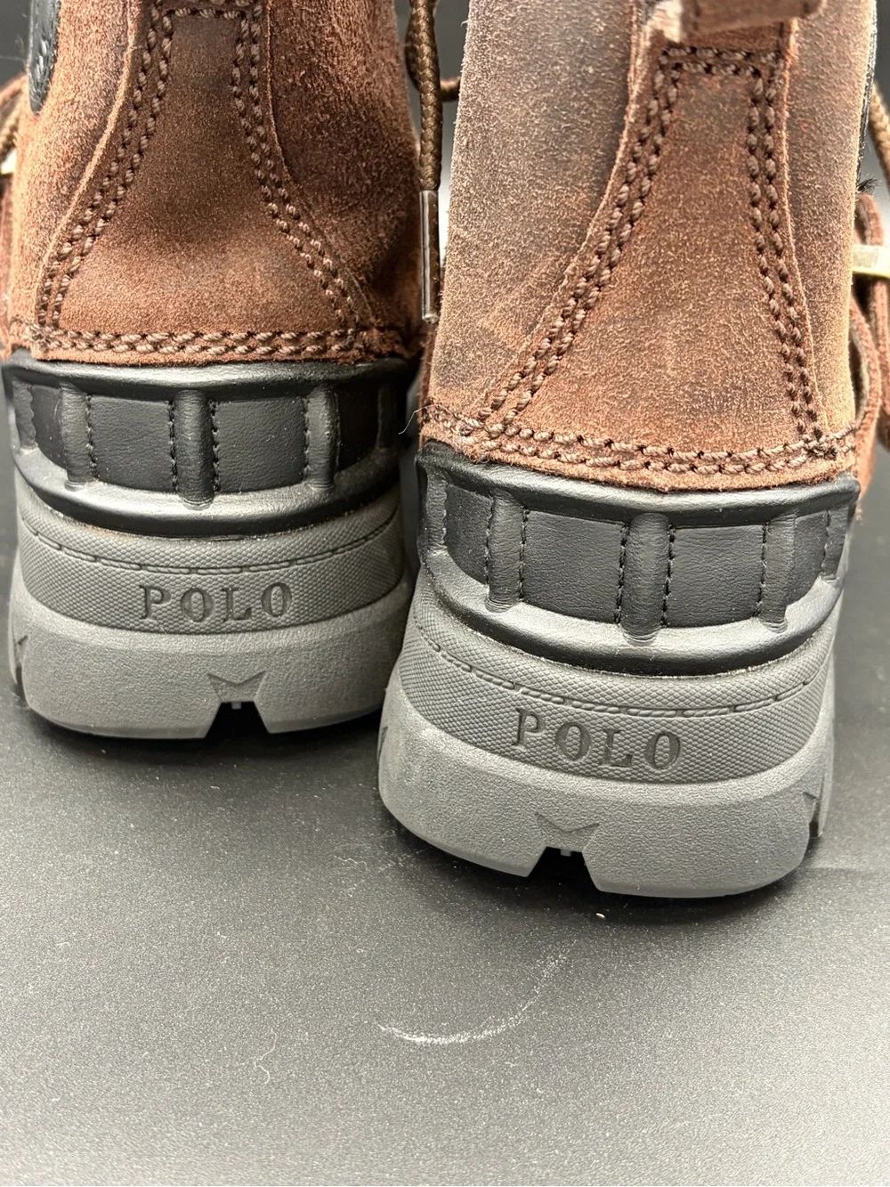 POLO Ralph Lauren Oslo High Boots Shoes size 1